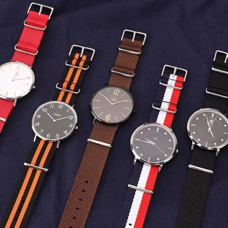 Nylon Nato Strap - 18/20/22/24mm Cambos paski mocna tkanina nylonowe