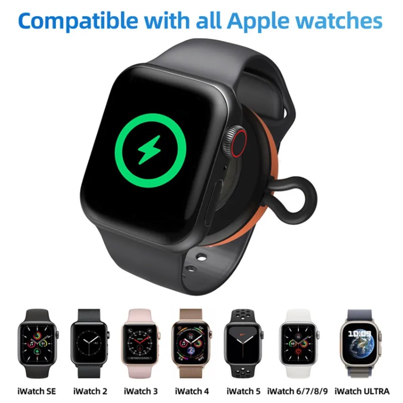 Smartwatch Watch Accessories - Mini ładowarka bezprzewodowa typu C do