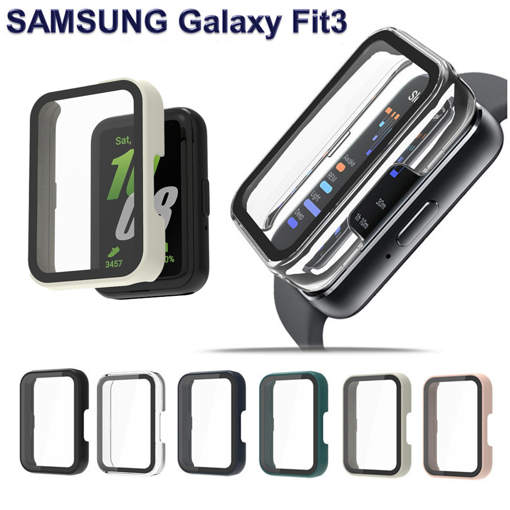 Samsung Smartwatch Accessories - Szkło+Etui do Samsung Galaxy Fit 3,