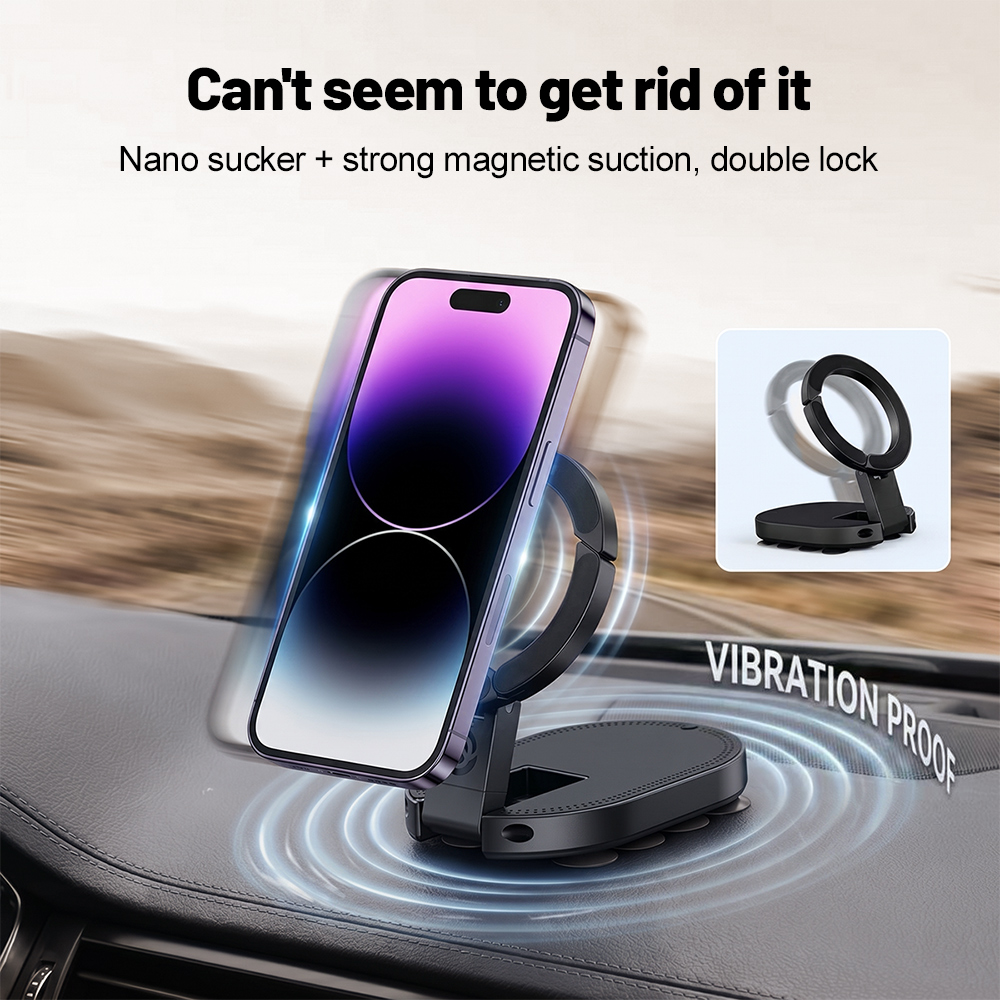 Accessories With Watch - 360 ° Obrotowy uchwyt magnetyczny na