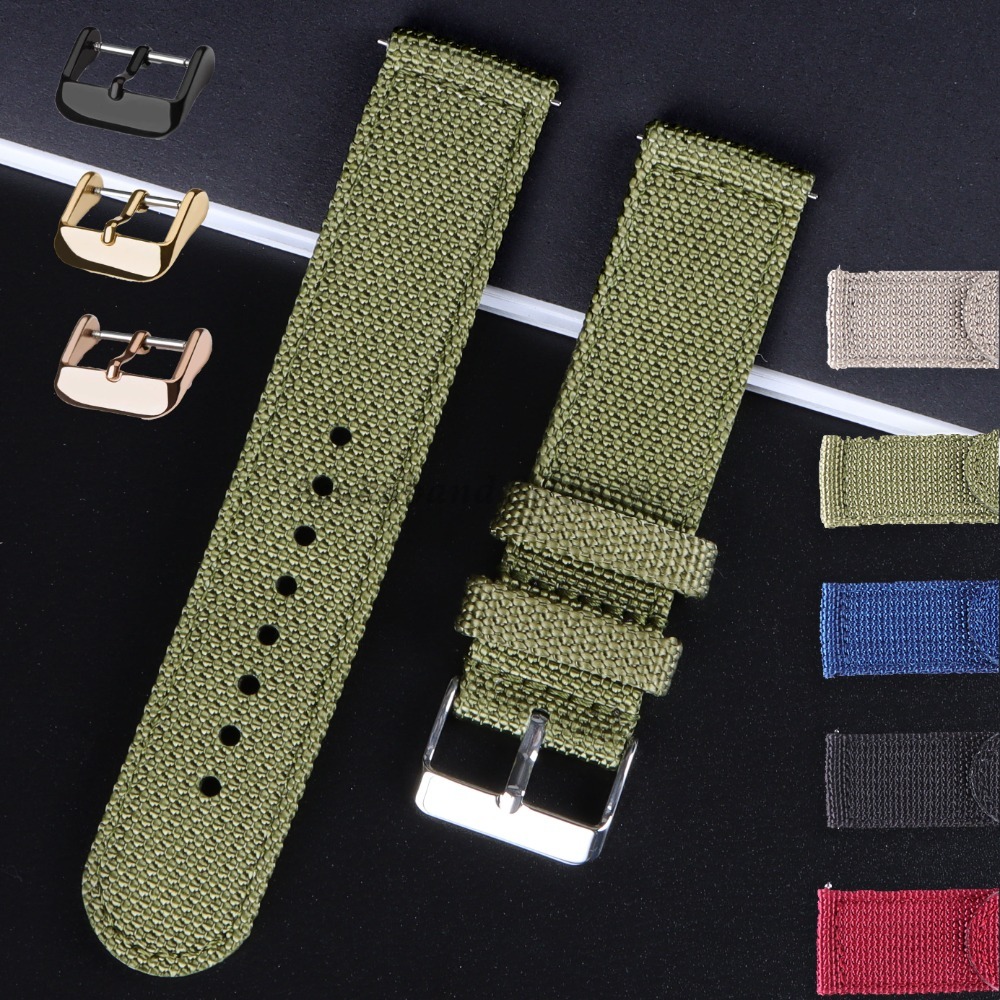 Nylon Nato Strap - 18 20 22 24 mm Nylonowy
