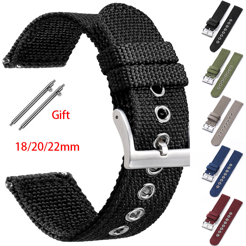 Nylon Nato Strap - Pasek nylonowy 18mm 20mm 22mm opaska