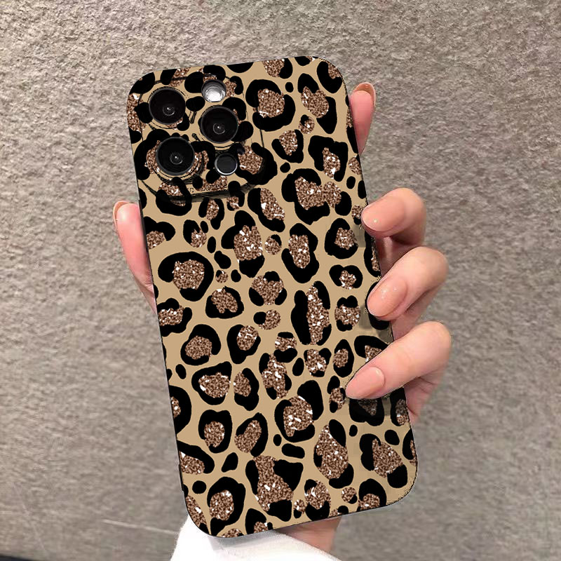 Samsung Galaxy A55 - Etui na telefon w panterkę do