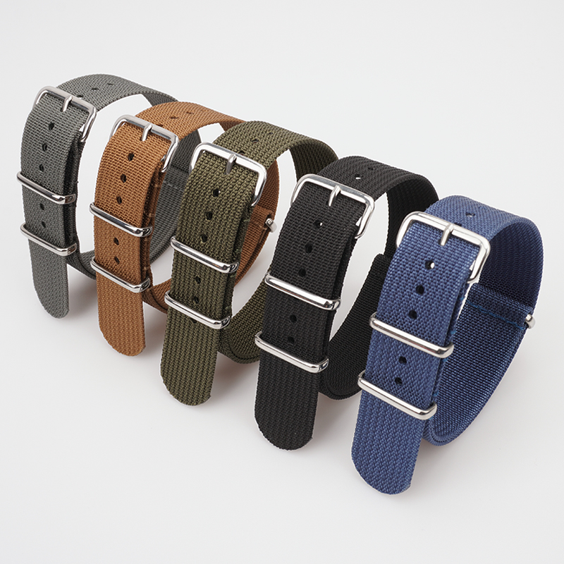 Nylon Nato Strap - Żebrowany pasek nylonowy do wymiany wojskowej