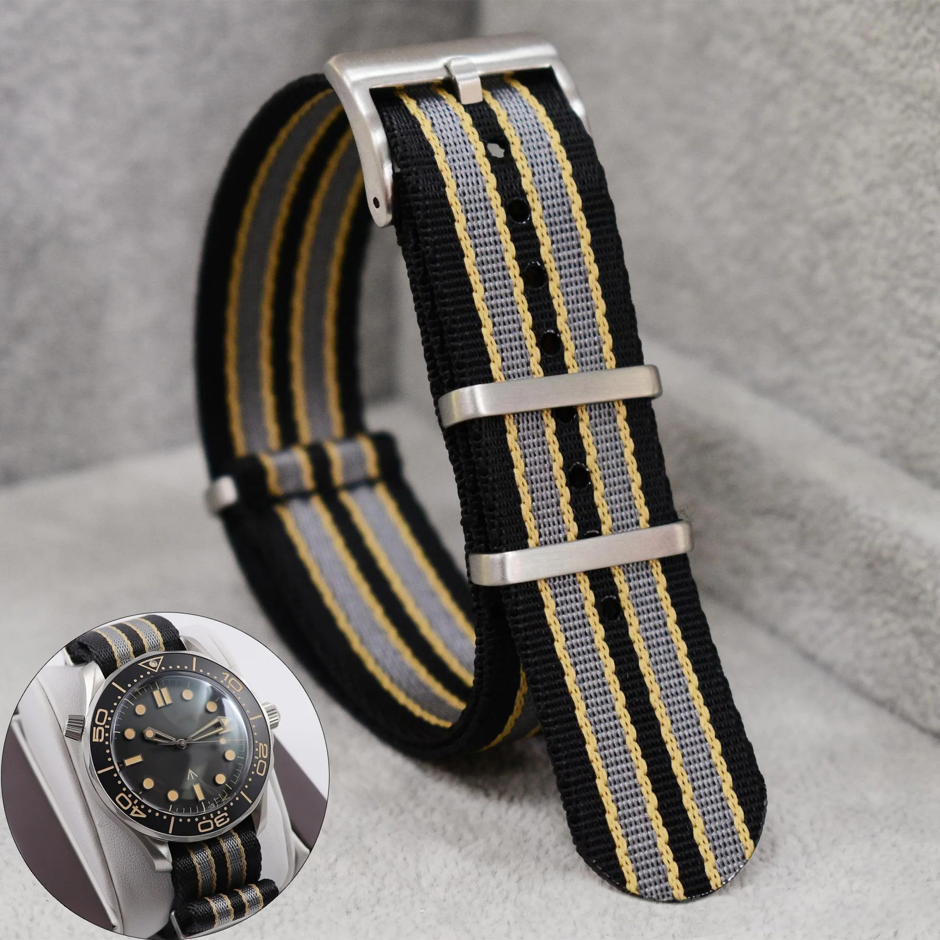 Nylon Nato Strap - Nylonowy pasek do zegarka 20 mm