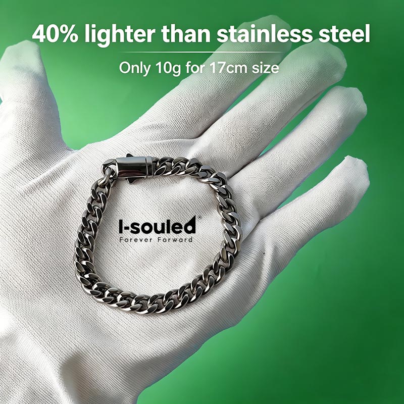 Bransoletka męska z łańcuchem  – Ceramic Link Bracelet recenzja i cena
