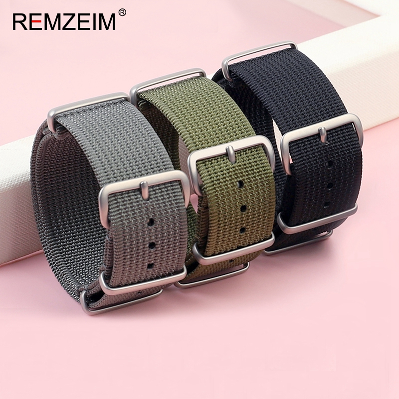 Nowy prążkowany nylonowy pasek – Nylon Nato Strap recenzja i cena