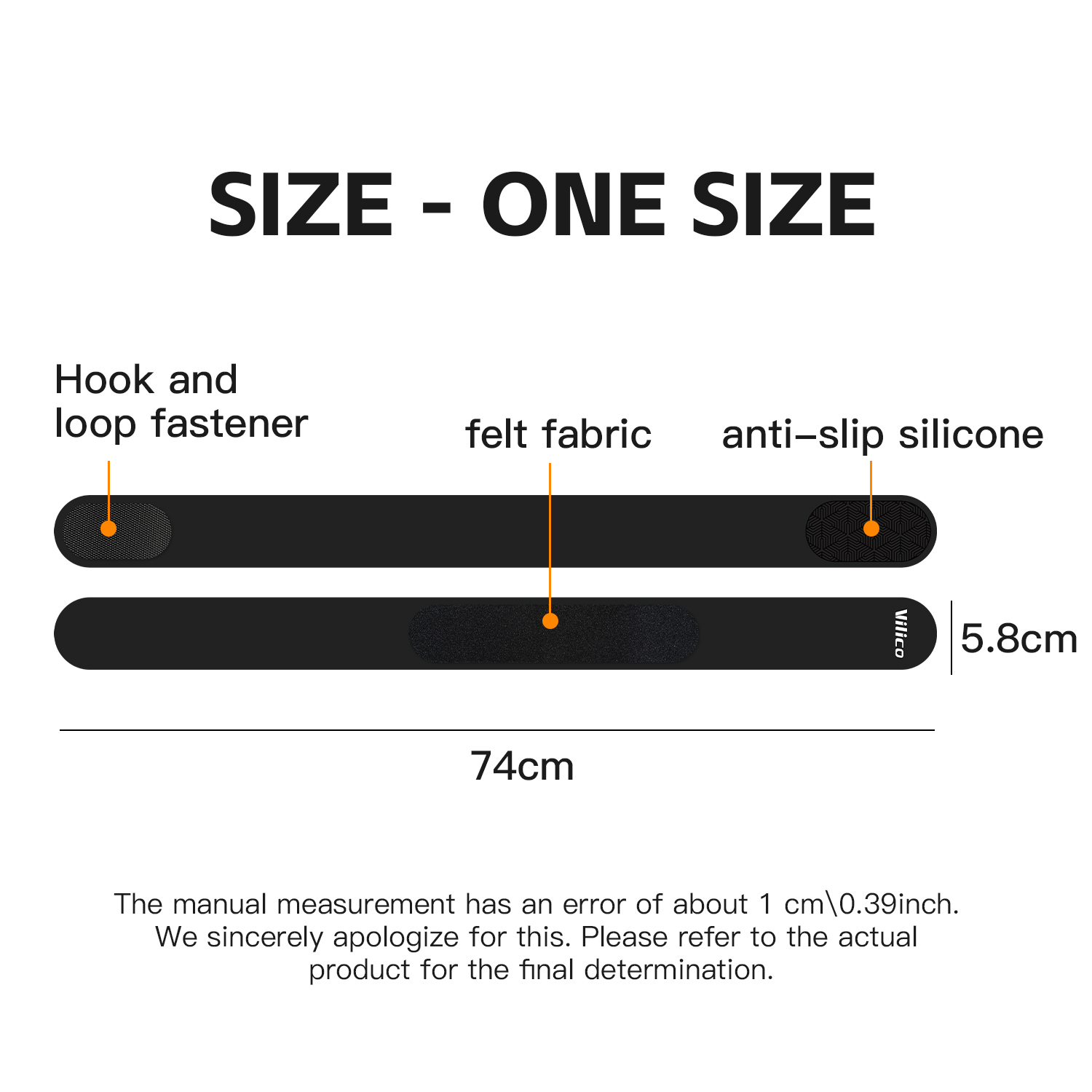 1 szt. Vilico Pasek Wspierając – Rugged Sport Strap recenzja i cena