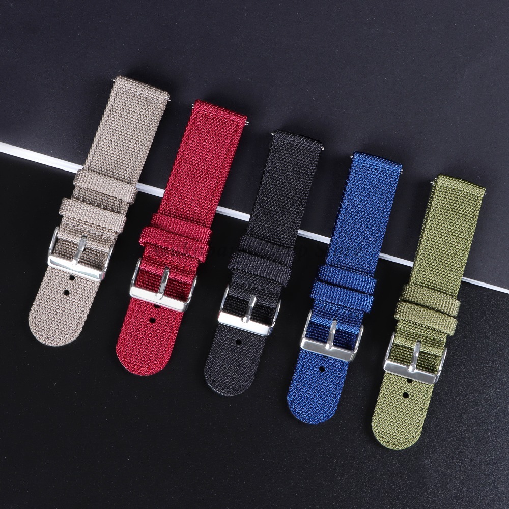 18 20 22 24 mm Nylonowy pasek  – Nylon Nato Strap recenzja i cena