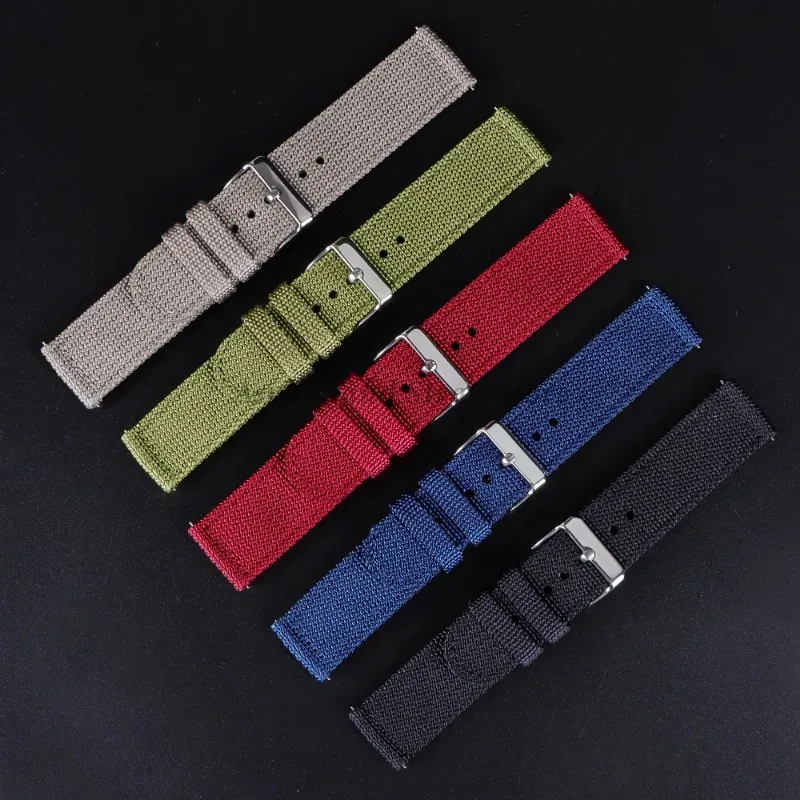 18 20 22 24 mm Nylonowy pasek  – Nylon Nato Strap recenzja i cena