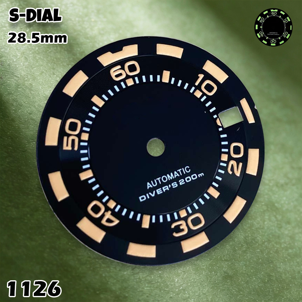 Tarcza NH 28.5mm z logo S, now – Accessories With Watch recenzja i cena