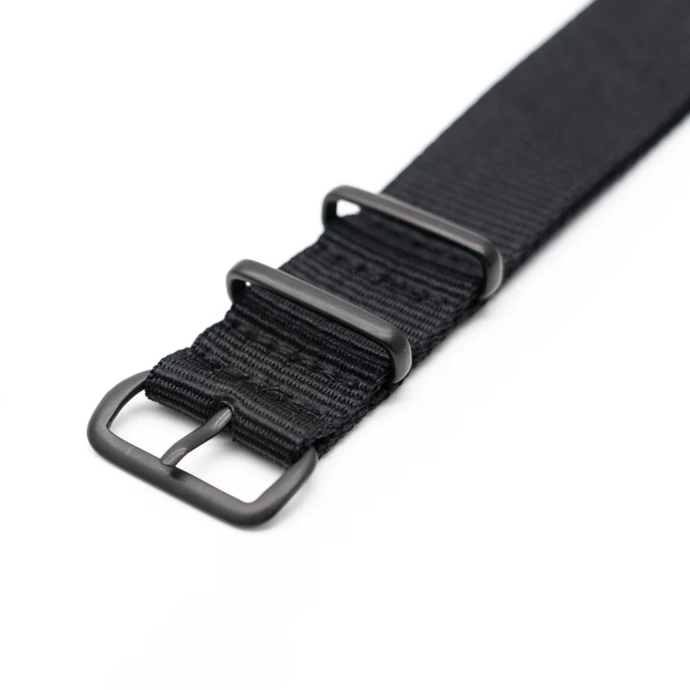 Czarny nylonowy pasek do zegar – Nylon Nato Strap recenzja i cena