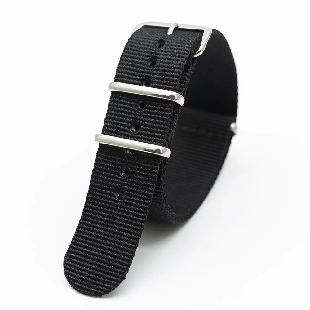Czarny nylonowy pasek do zegar – Nylon Nato Strap recenzja i cena
