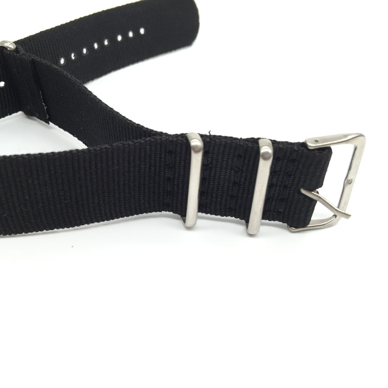 Czarny pasek nylonowy do zegar – Nylon Nato Strap recenzja i cena