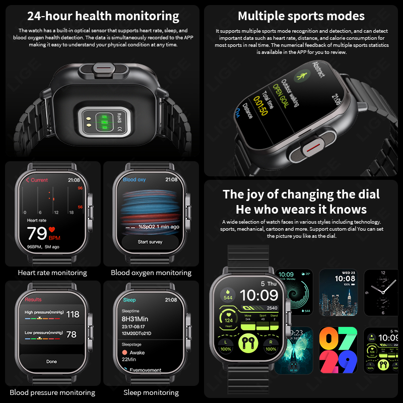 Smartwatch NFC z funkcją słuch – Smartwatch Headset recenzja i cena