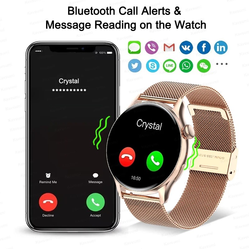 Nowy Smartwatch Damski 2026 z  – Smartwatch Custom recenzja i cena