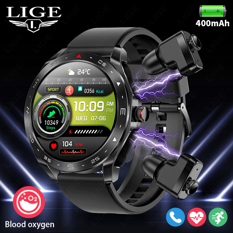 LIGE z słuchawkami Bluetooth z – Smartwatch Headset recenzja i cena